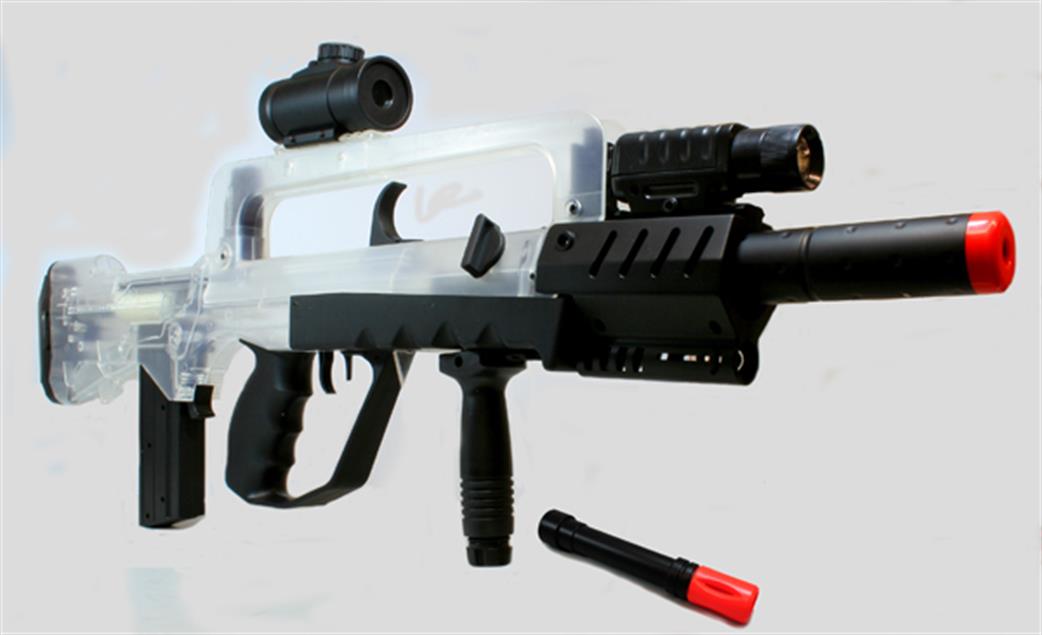 KWC Cybergun 1/1 40703 Famas Foreign Legions Translucent Spring BB Rifle
