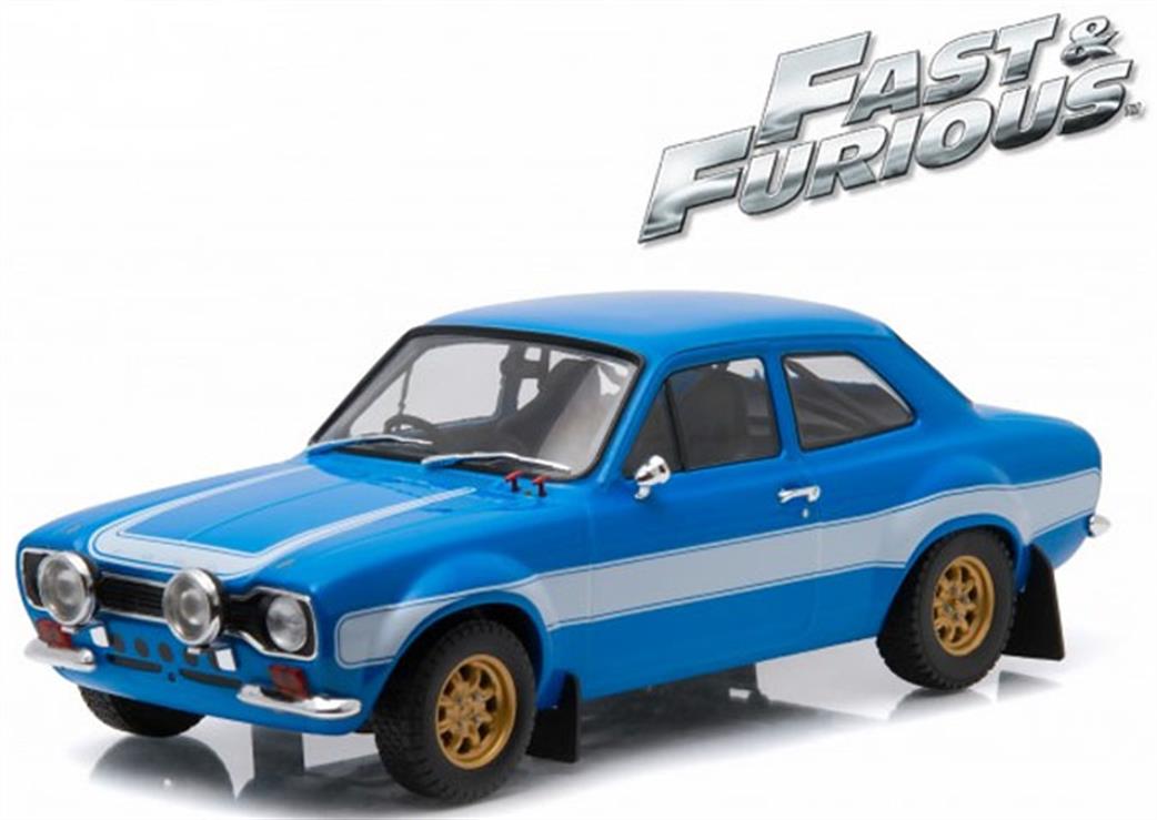 Greenlight 783 19022 The Fast and The Furious Six 1974 Ford Escort 1/18