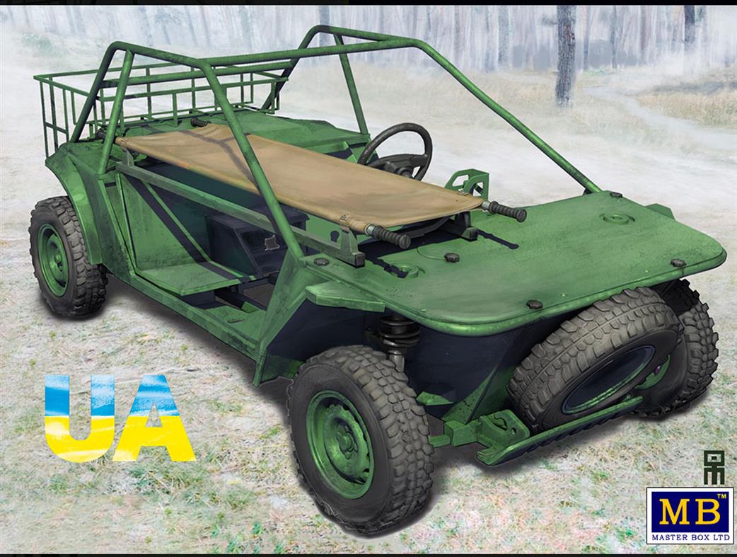 Master Box Ltd 1/35 35240 Mongoose Buggy Ukraine Evacuation Vehicle Kit