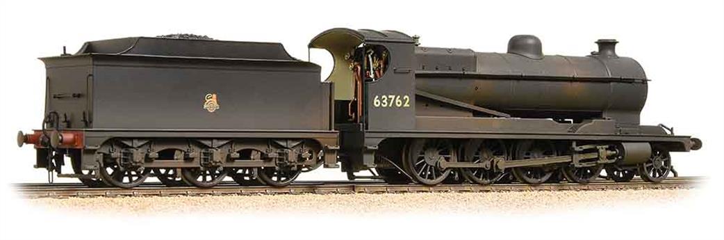 Bachmann OO 31-004A BR 63762 Class O4 Robinson ROD 2-8-0 Black Early Emblem Weathered