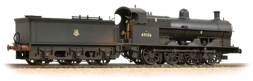 Bachmann OO 31-481 BR 49106 G2A Class Super D 0-8-0 BR Black Early Emblem Weathered