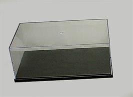 Particular suitable for 1/24 cars, crystal clear, stackable232mm Length x 120mm Width  x 86mm Height