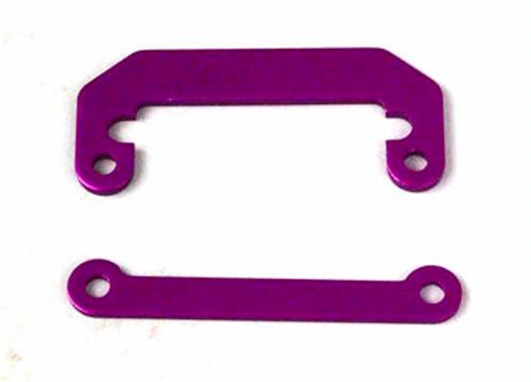 HPI Racing  A779 Nitro RS4 Spare Purple Aluminium Arm Brace Set