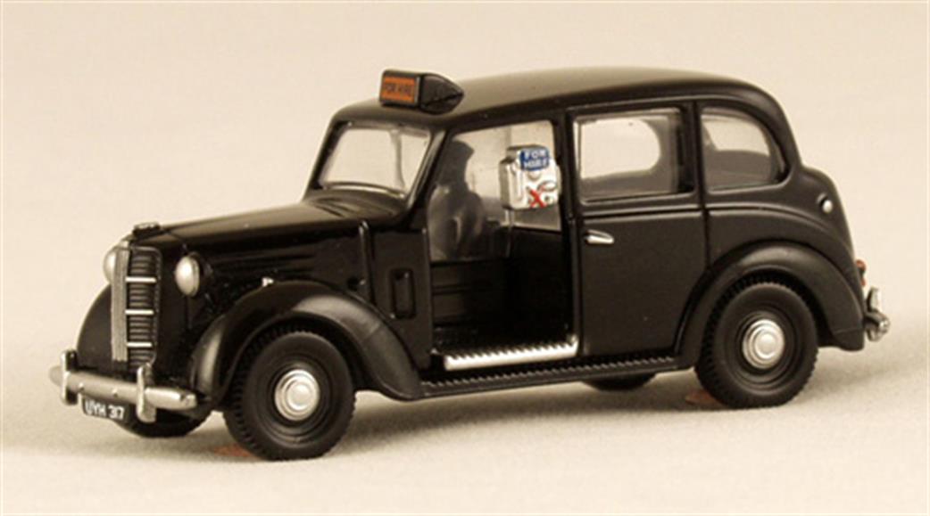 Classix Scenix 1/76 EM76827 Austin FX3 London Taxi Black