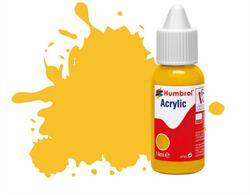 24 Trainer Yellow Matt 14ml Dropper Bottle Acrylic Paint