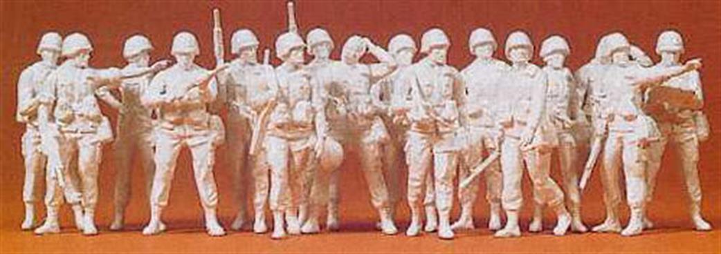 Preiser 1/72 72500 Modern US Infantry 16 Piece Set