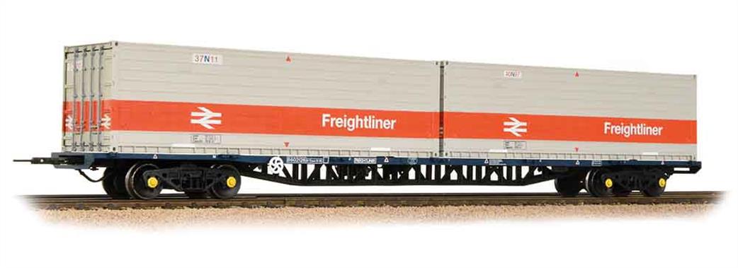 Bachmann OO 38-626 FFA BR Freightliner Inner Container Flat ISO Containers