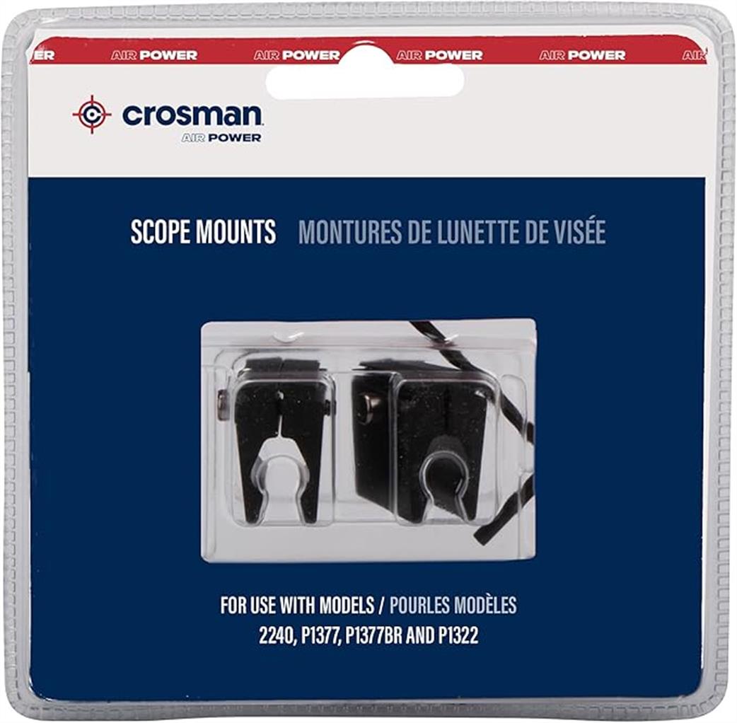 Crosman  AA459 Crosman Barrel Grip Scope Mounts Fits 2240, 1377 etc