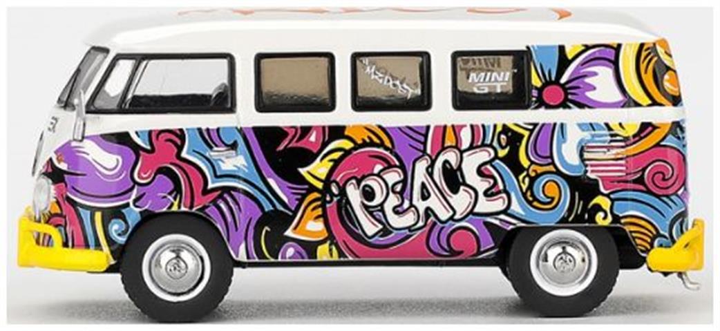 MiniGT 1/64 MGT01191-L VW T1 Microbus Mizu Design (LHD)