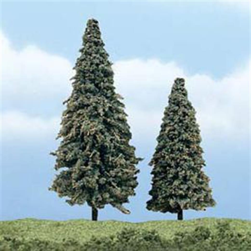 Woodland Scenics  TR1626 Evergreen Conifer Premium Trees 4-5in Pack of 2 Trees