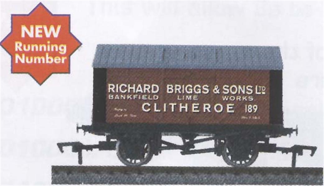 Dapol OO 4F-017-023 Richard Briggs of Clitheroe Lime Wagon 190