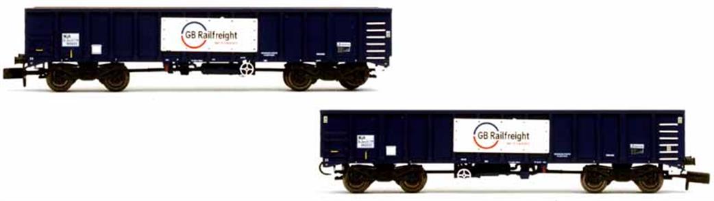 Dapol N 2F-025-013 GBRf MJA Open Wagon Twin Pack 502027 502028