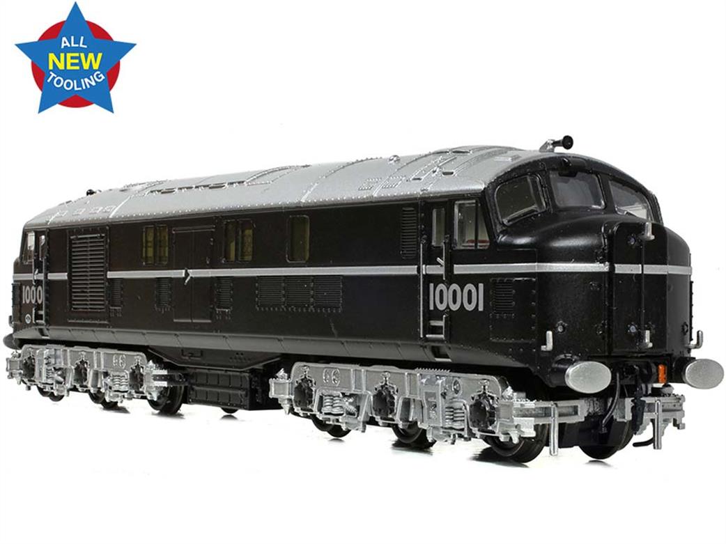 Graham Farish 372-911 BR/LMS 10001 Diesel Locomotive Black & Silver N