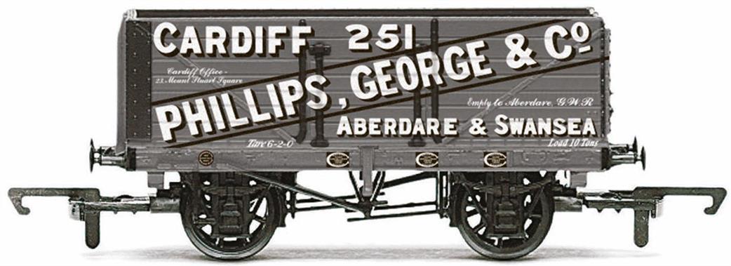 Hornby OO R6813 Phillips, George & Co 7 Plank Open Wagon