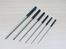 703-60 6pc set in case Covers sizes: 1.2-3.0mm. Smoothing Type (Round) - for smooth finishing of openings.HIGH QUALITY GERMAN MADE