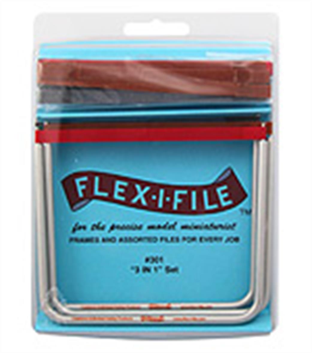 Flex-i-File  301 3 in1 Abrasive Tape & Handles