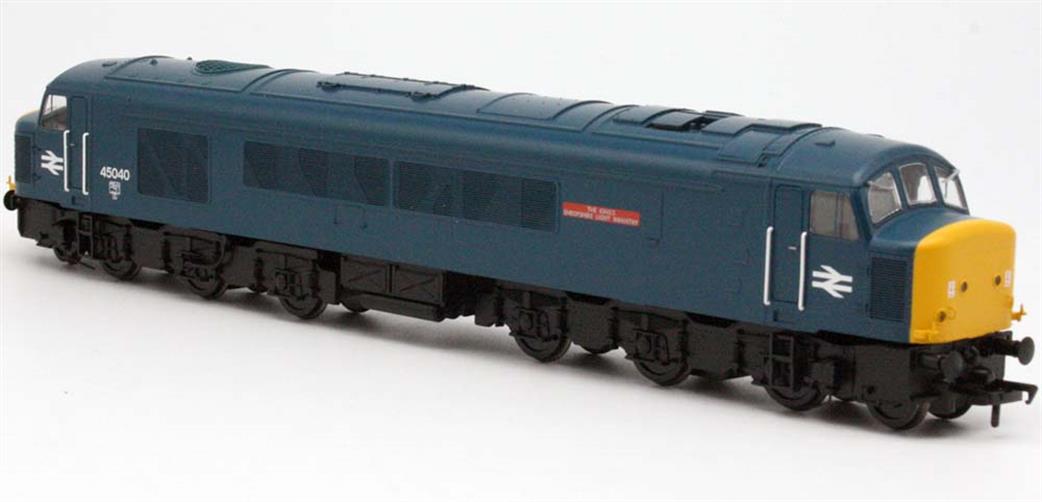 Bachmann 32-684DB BR 45040 The Kings Shropshire Light Infantry Class 45/0 Blue Region Exclusive OO