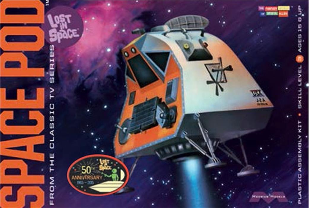 Moebius 1/24 901 Space Pod From Lost In Space Plastic Kit