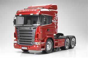 Tamiya 1/14 Scania R620 6x4 Highline RC Truck Kit 56323