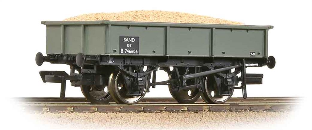 Bachmann OO 37-354D BR 13 Ton Sand Wagon Grey with load