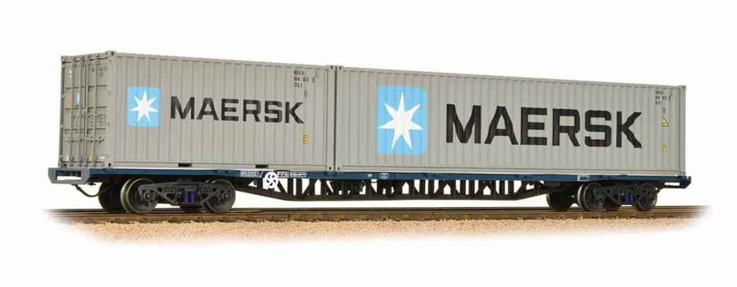 Bachmann 38-628 FFA BR Freightliner Inner Container Flat Maritime Containers OO