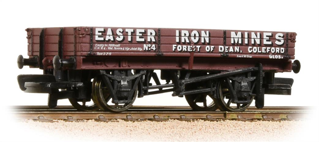 Bachmann 37-934 Easter Iron Mines Coleford 3 Plank Open Wagon OO