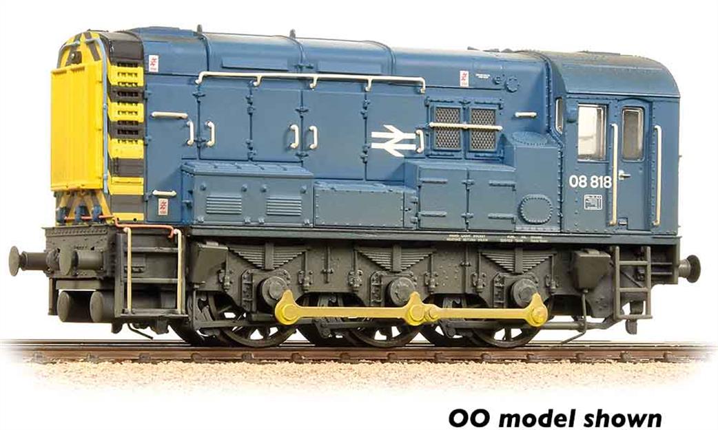 Graham Farish N 371-015F BR 08895 Class 08 0-6-0 Diesel Shunter BR Blue Wasp Stripes