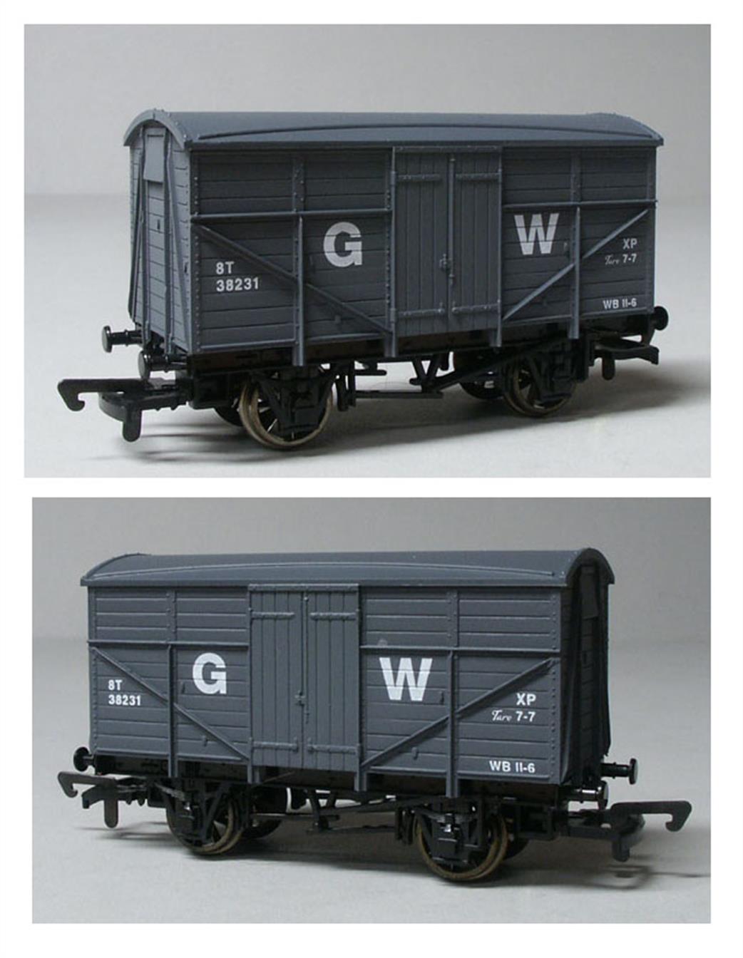 Dapol OO 4F-015-021 GWR MEX Covered Fruit Van 38240