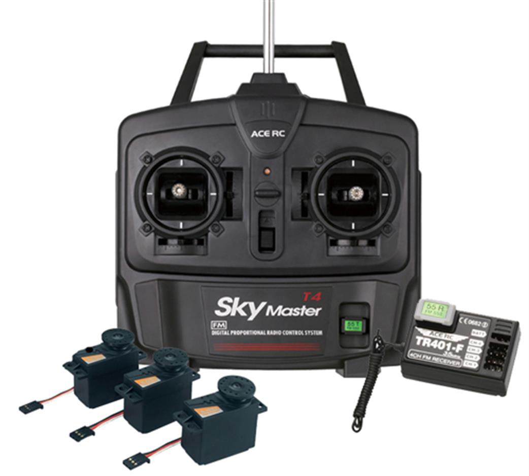 Ace Power  TT8417C3 Skymaster 35mhz 4 channel with Micro Servos