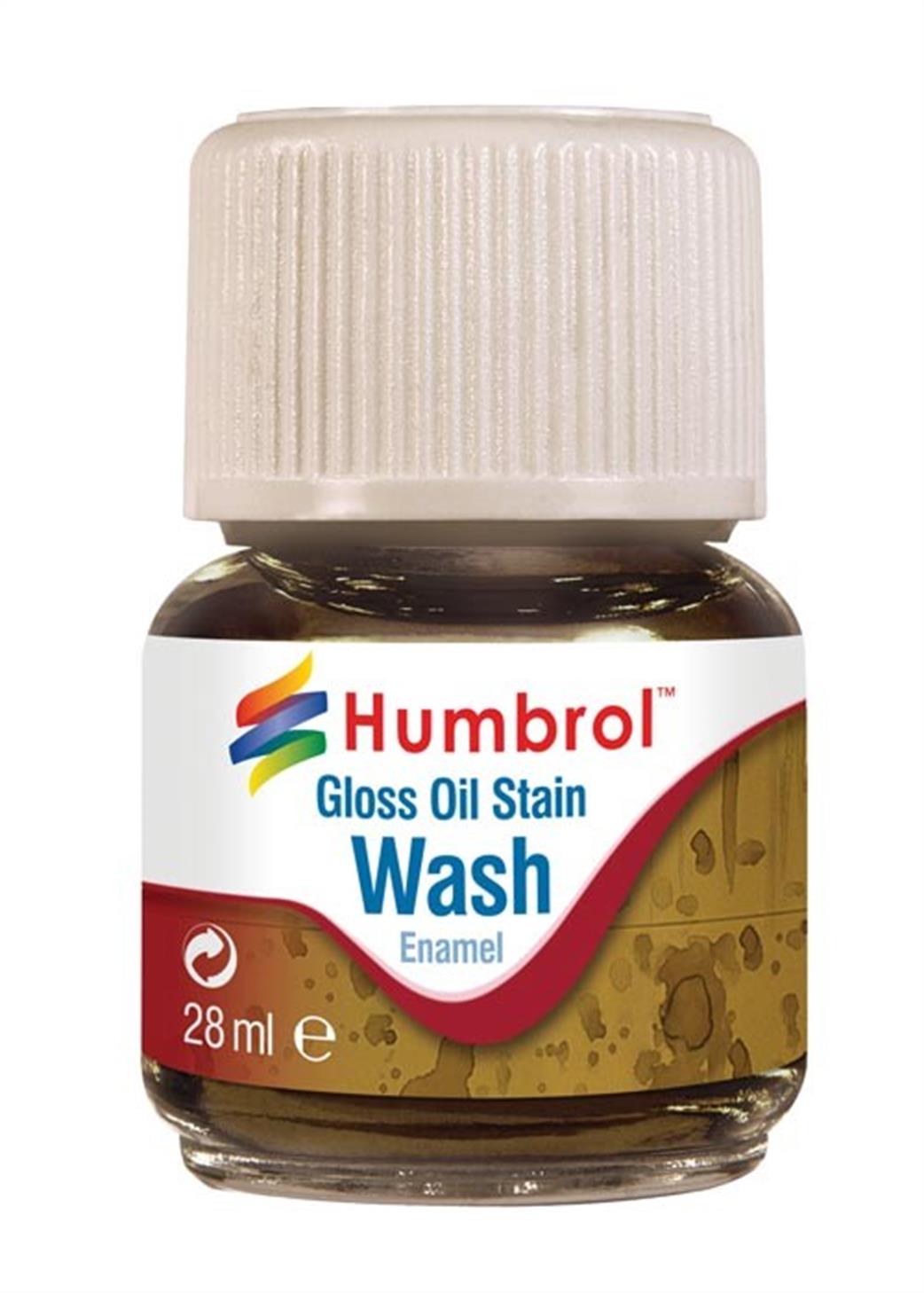 Humbrol  AV0209 Oil Stain Enamel Wash 28ml Bottle
