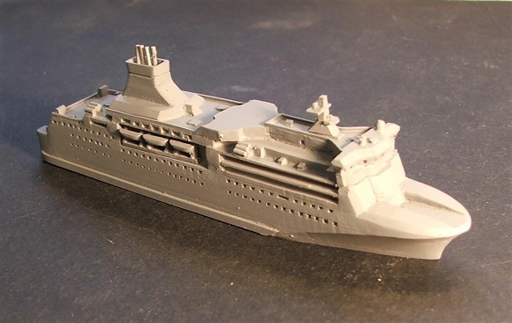 MT Miniatures 1/1250 MM454K MV Normandie Brittany Ferries Ferry Model