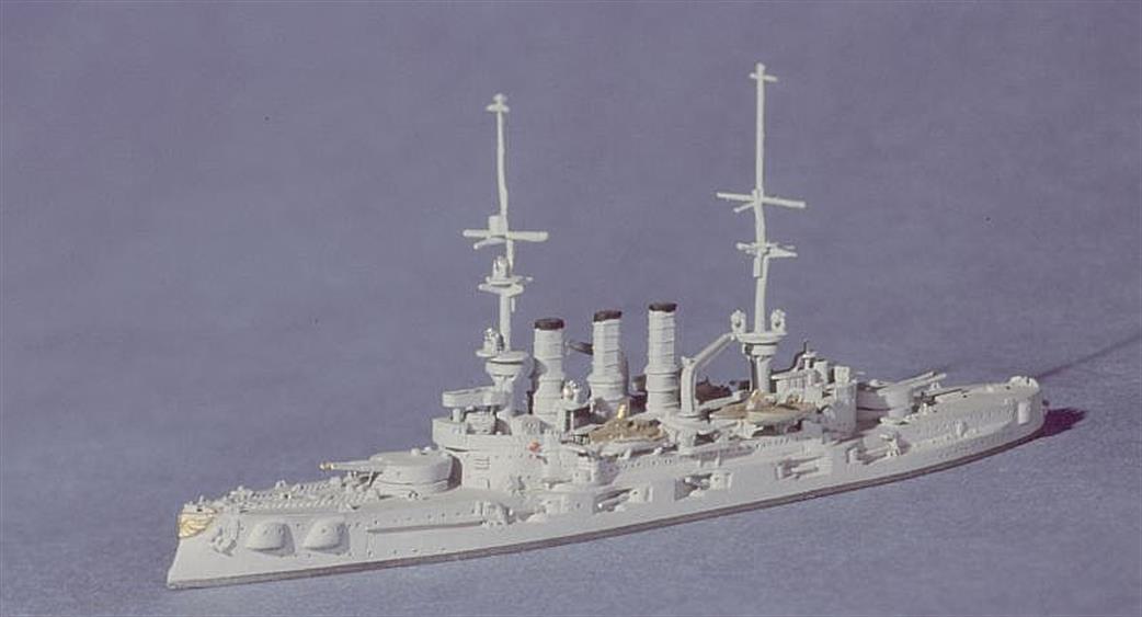 Navis Neptun 1/1250 10AN SMS Schlesien, a German Deutchland Class Pre-Dreadnought Battleship