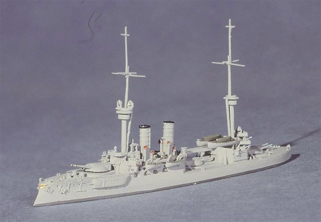 Navis Neptun 14N SMS Worth, a German pre-dreadnought battleship. 1/1250