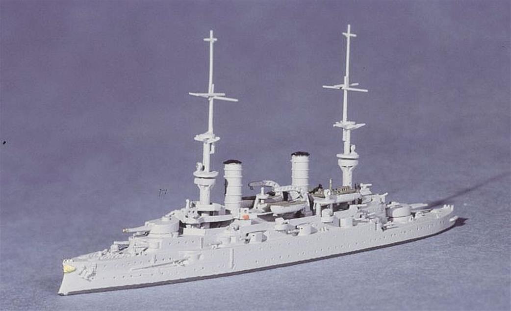 Navis Neptun 13N SMS Kaiser Barbarossa, German pre-Dreadnought battleship, 1900 1/1250