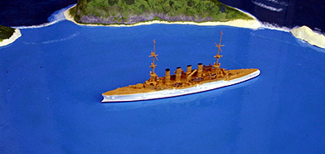 Navis Neptun 1/1250 31S SMS Scharnhorst the crack gunnery ship in the Kaiser's Navy