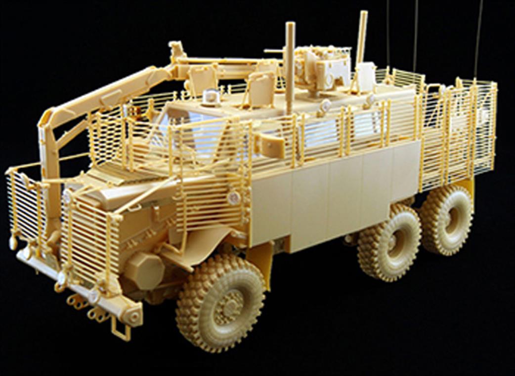 Bronco Models 1/35 CB35145 Buffalo 6 x 6 MPCV with Slat And Spaced Armour