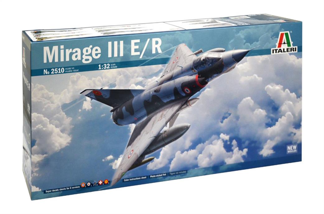 Italeri 1/32 2510 Mirage III E/R Aircraft Kit