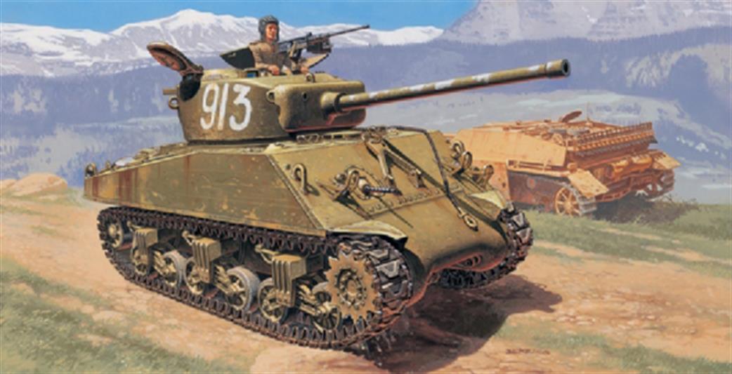 Italeri 1/35 6483 US 76mm Wet Sherman Tank Kit