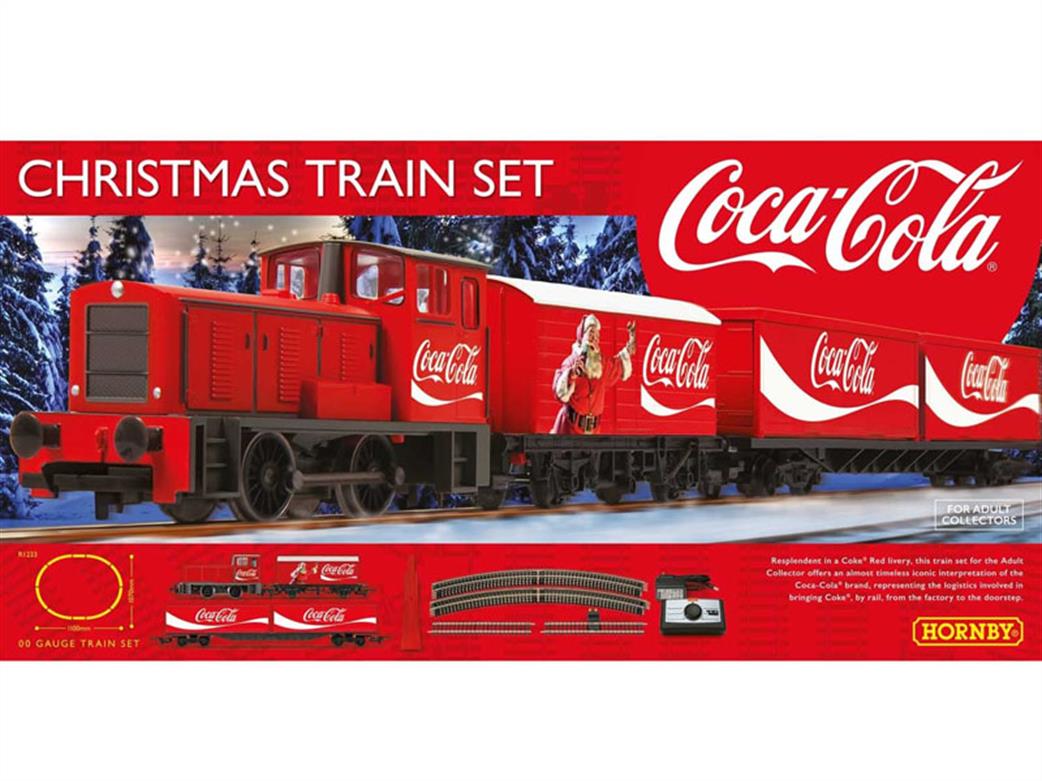 Hornby R1233 Coca Cola Christmas Train Set OO