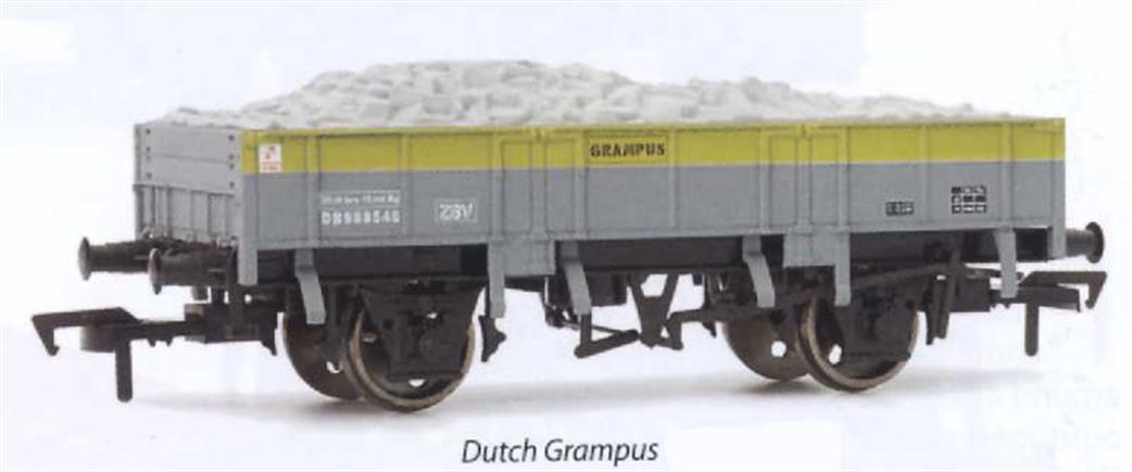 Dapol 4F-060-003 BR Grampus Engineers Open Wagon Dutch Style Livery OO