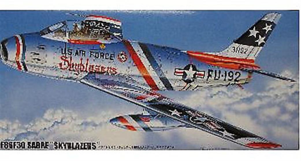 Fujimi 1/72 72141 USAF F86F30 Sabre Skyblazers Aircraft Model Kit