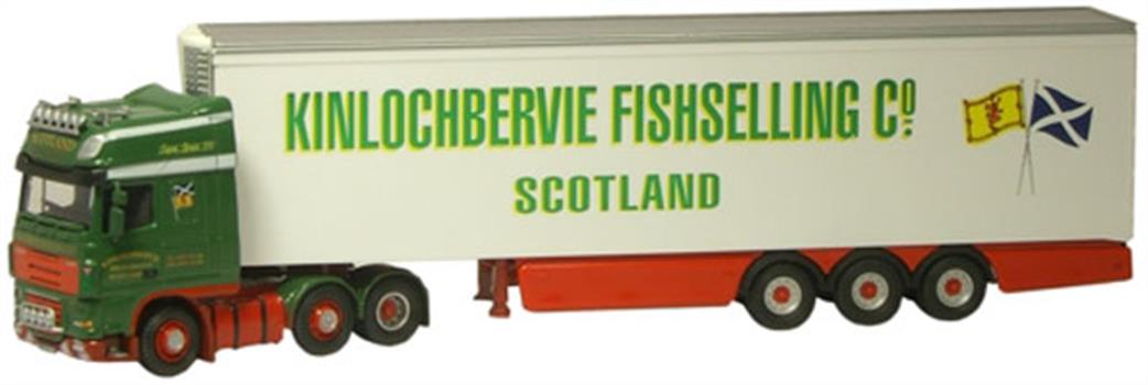 Oxford Diecast 1/76 DAF02FR DAF 105 SS Fridge Kinlochbervie