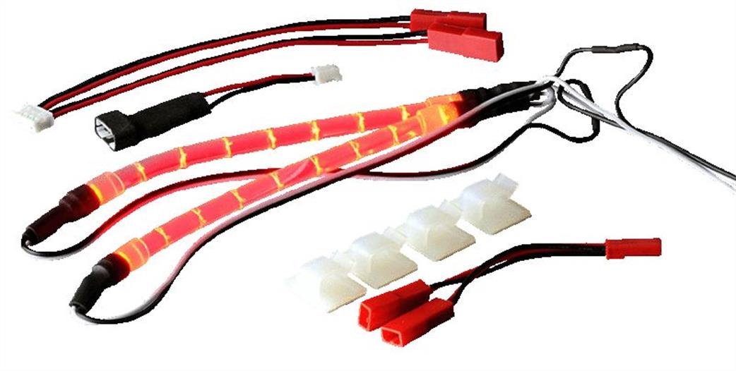 Ansmann  201000212 LED Strip Red And Connectors