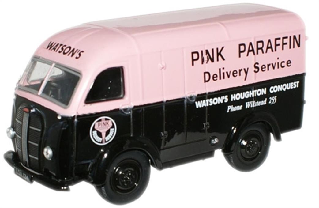 Oxford Diecast 1/76 76AK002 Austin K8 Threeway Van Pink Parafin