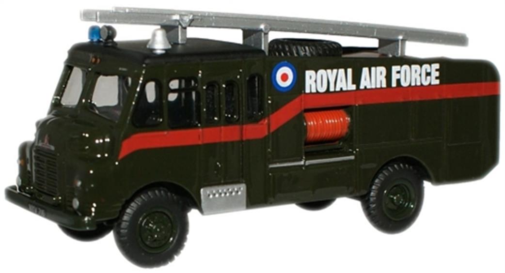 Oxford Diecast 1/76 76GG003 Green Goddess RAF Fire Engine