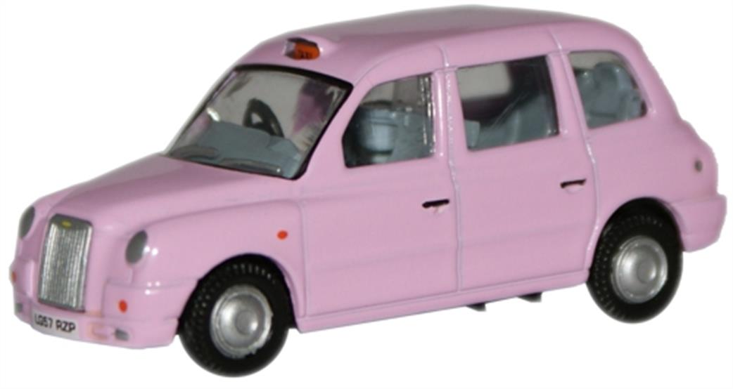 Oxford Diecast 1/76 76TX4005 TX4 Taxi Pink