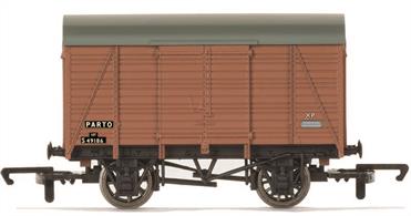 Simple and humble, the light roofs and wooden distinctiveness of the Twin Vent Van are a nice finisher to many a train: collectible and paired easily with an array of coaches, wagons and locomotives.