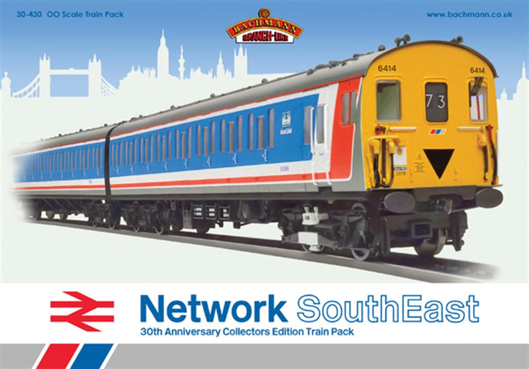Bachmann OO 30-430 Capital Commuter Network South East 30th Anniversary Collectors Train Pack
