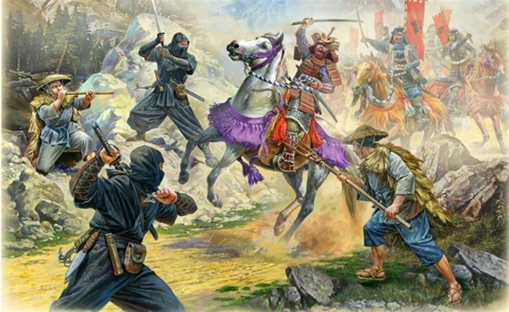 Zvezda 1/72 6420 Samurai Battles Ninja Attack Art of Tactic Expansion