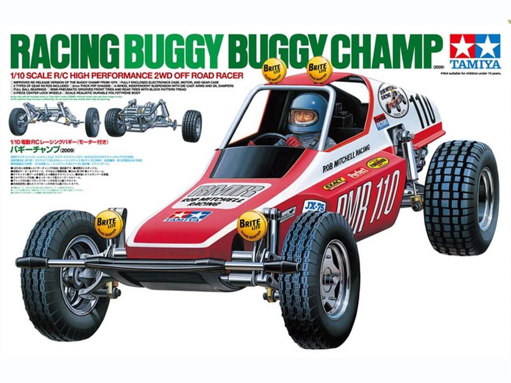 Tamiya 58441 Rough Rider Buggy Champ RC Electric Car Kit 1/10